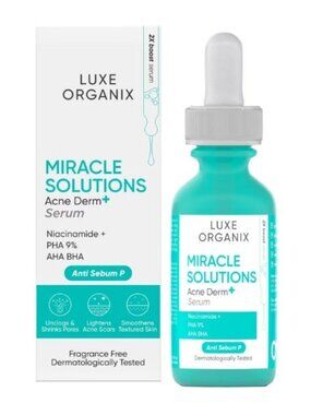 Luxe Organix Miracle Solutions AHA BHA Serum 30ml